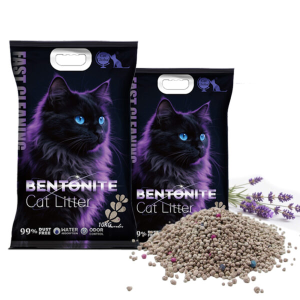 Cat Global® 10kg bentonite cat litter LAVENDER