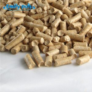 yellow unclumping Emily pets pine wood cat litter