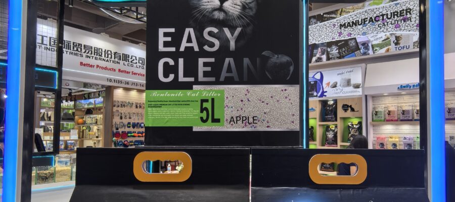 Cat Global cat litter factory from Canton Fair