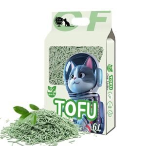 Tofu cat litter