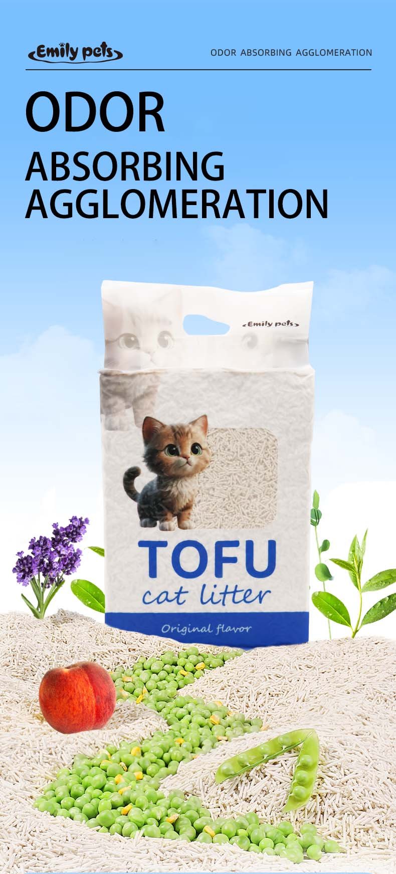 Emilypets Tofu Cat Litter