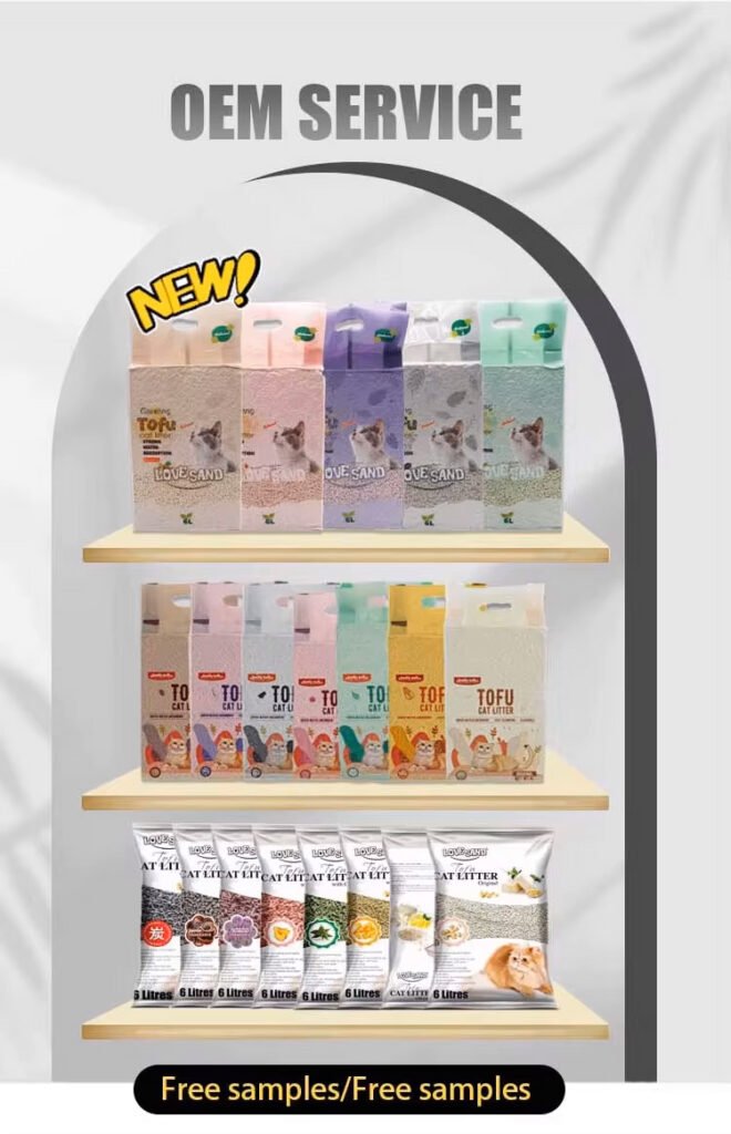 Non-vacuum Tofu Cat Llitter