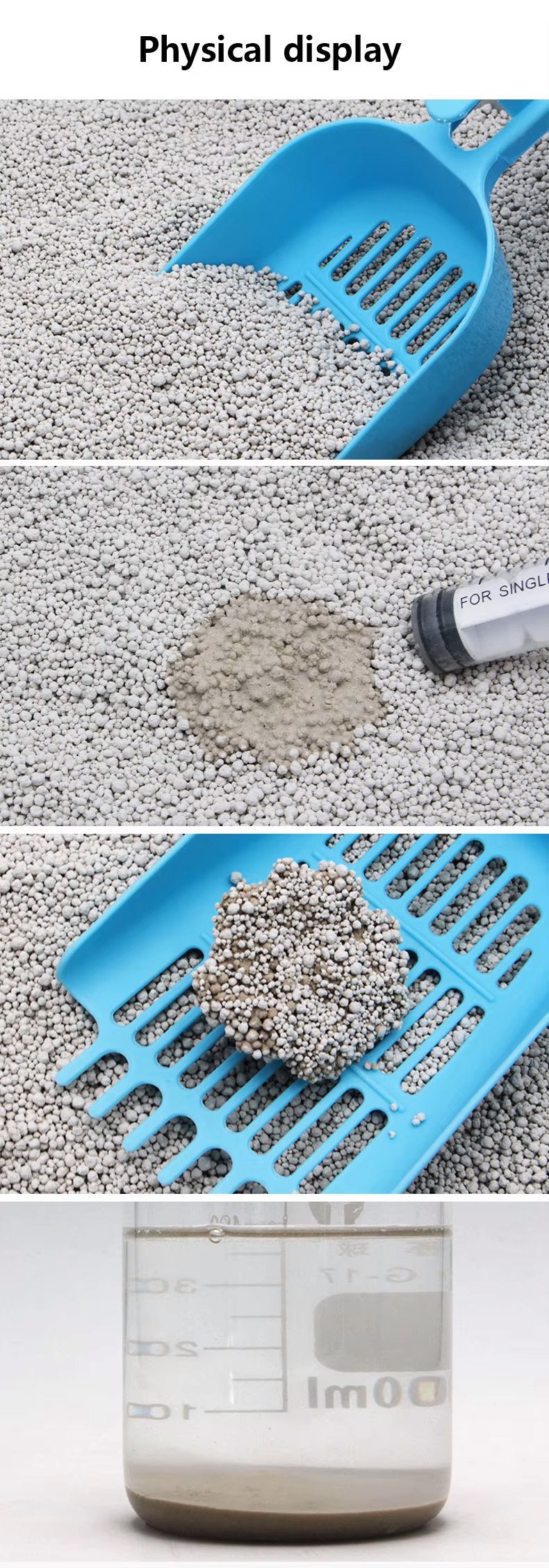 Water Soluble Bentonite Cat Litter