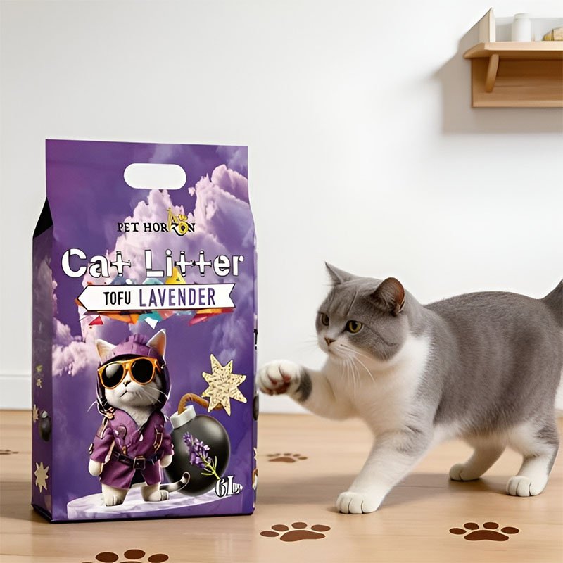 cat litter clumping
